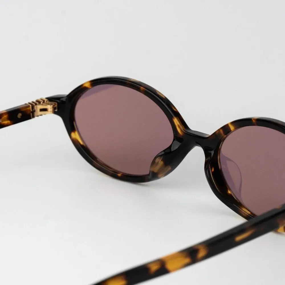 Miu Miu REGARD Men Sunglasses Havana Pink Mirror Silver MU04ZSF VAU50D REGARD